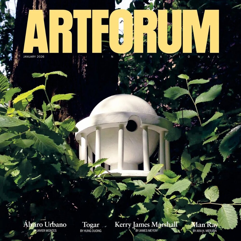 Artforum Magazine January 2026 Art Forum